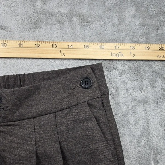 Disturbia Mystic Embroidered Balloon Trousers Pants Brown Womens 10 Goth NWT - Picture 11 of 12